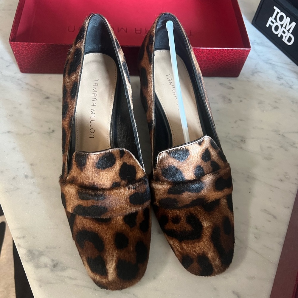 Tamara Mellon - Pony Hair Animal Print Pumps